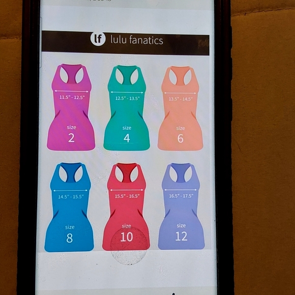 Lululemon Inkwell Paisley Energy Tank Top with Bra - Picture 11 of 11